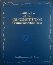B50 Ratification Of The US Constitution Commemorative Folio