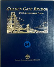 B54 Golden Gate Bridge 50th Anniversary Folio