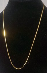 #101 14kt Gold Necklace 18'