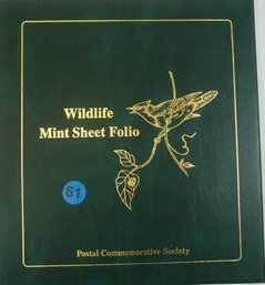 B61 Wildlife Mint Sheet Folio