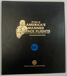 B66 25 Years Of America's Manned Space Flights Commemorative Folio