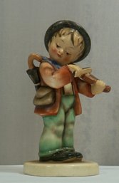 Hummel Figurine #2/0Little Fiddler TMK1 Incised Crown Germany 1934-40 RARE 5.25'
