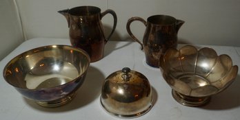 #242 Lot Of 5 Silverplate Including Gorham