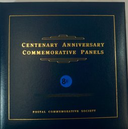 B85 Centenary Anniversary Commemorative 18 Panels Important 100th & 200th US History Anniversaries