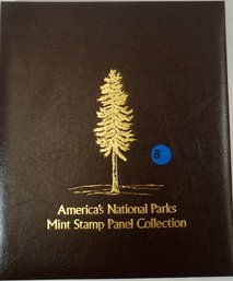 B86 8 Pages America's National Parks Mint Stamp Collection