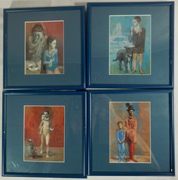 Lot Of 4 Framed Picasso Prints, 8 X 8