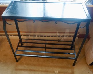 #258 Wrought Iron Fish Tank Stand