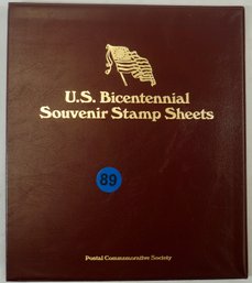B89 Us Bicentennial Souvenir Stamp Sheets