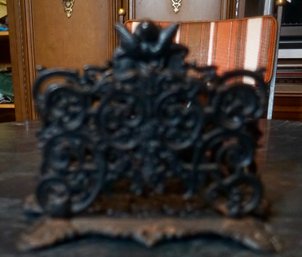 #274 Cast Iron Letter Holder