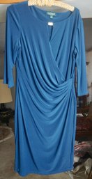 #305 Ralph Lauren Blue Dress Size Med