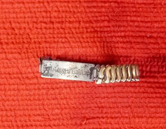 #343 Sterling ID Bracelet Raymond J Goulet