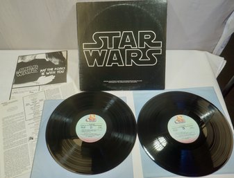 Star Wars Original Soundtrack  W/ Inserts - VG - EX