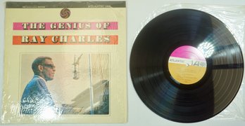 Ray Charles ~The Genius Of~ Lp In Shrink, G/VG, VG/EX