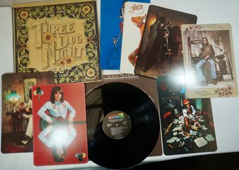 THREE DOG NIGHT Seven Separate Fools Original LP 1972 DUNHILL DSD 50118 Complete, G, G/VG