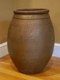 Upper Large Copper Ceramic Pot 18T X 13W