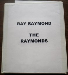 #372 Ray Raymond 'The Raymond's' Scrapbook