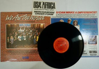 We Are The World ~ USA For Africa ~ 1985 Vinyl LP 1st Pressing, EX, NM