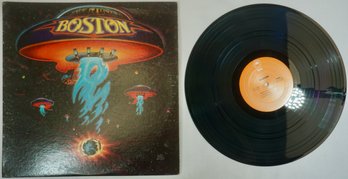 BOSTON - Self Titled LP ORIG 1976 Debut FIRST PRESS Epic PE-34188 , G, EX