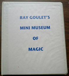 #377 Ray Goulet Of Mini Museum Of Magic