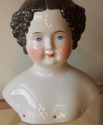 #4 Hertwig Porcelain Doll Head7 1/4'