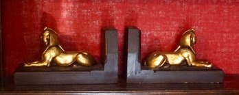 #379 Pair Of Sphinx Bookends