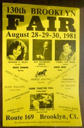 #389 1981 Brooklyn Fair Poster