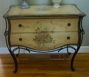 Hall Bombe' Painted Chest 39W X 22D X 34T