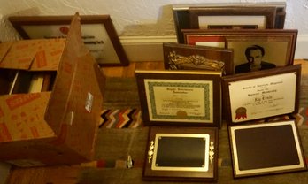 #408 Large Lot Of Awards / Placques