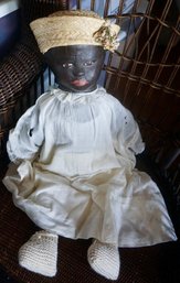 #55 Black Americana Doll Patterned After Leo Moss 24'