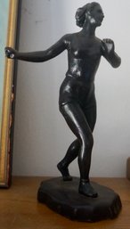 #57  Kachn Kasli Cast Iron Statue Russian 7'