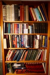 #418 5 Shelves Of Books