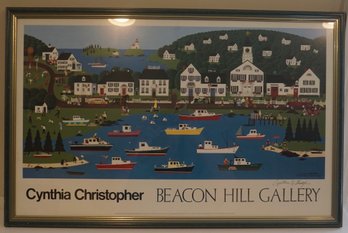 B Beacon Hill Gallery Signed Cynthia Christopher 27 X 17