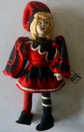 #97 'Saba' Harlequin Doll 9'