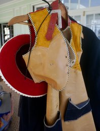 #157 Vintage Cowboy Child's Costume & Hat