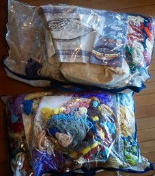 #183 Lot Of Yarn 2 Bags