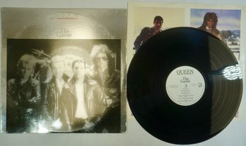 QUEEN - The Game - Album LP 1980 - Vinyl - Shiny Silver Cover RARE, VG, NM