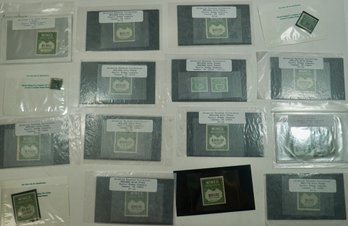 #123 Lot Of 16 Packets Heritage Early US Wine Stamps