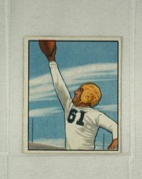 1950 Bowman Football # 127 Elbert Nickel