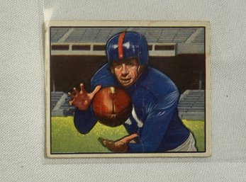 1950 Bowman Football # 142 Bill Swiacki