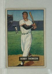 1951 Bowman Baseball # 126 Bobby Thomson