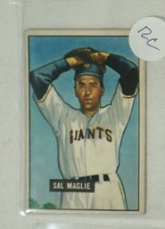 1951 Bowman Baseball # 127 Sal Maglie