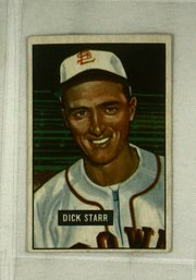 1951 Bowman Baseball #137 Dick Starr