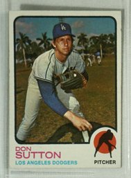 1973 Topps # 10 Don Sutton