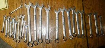 #346 Lot Of 24 Wrenches (US Standard)
