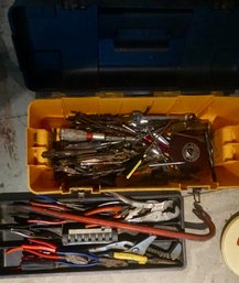 #351 Craftman Tool Box (Drill Bits, Wrenches, Crow Bar Etc.)