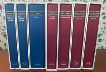 #471 Lot Of 7 Library Of America Books