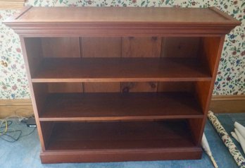 #473 Flamed Maple/ Pine  Bookcase