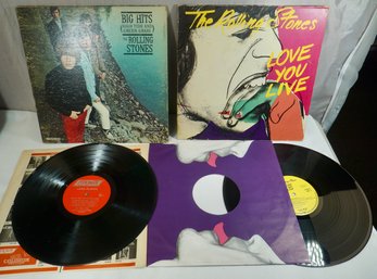 Lot Of 2 The Rolling Stones - Big Hits-F, Love You Live VG