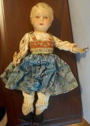#543 Vintage Doll 2 Piece Mold, 9 1/2'T