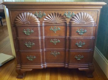 #548 Beautiful Reproduction Chippendale Chest Of Drawers By Eldred Wheeler (2nd Floor)